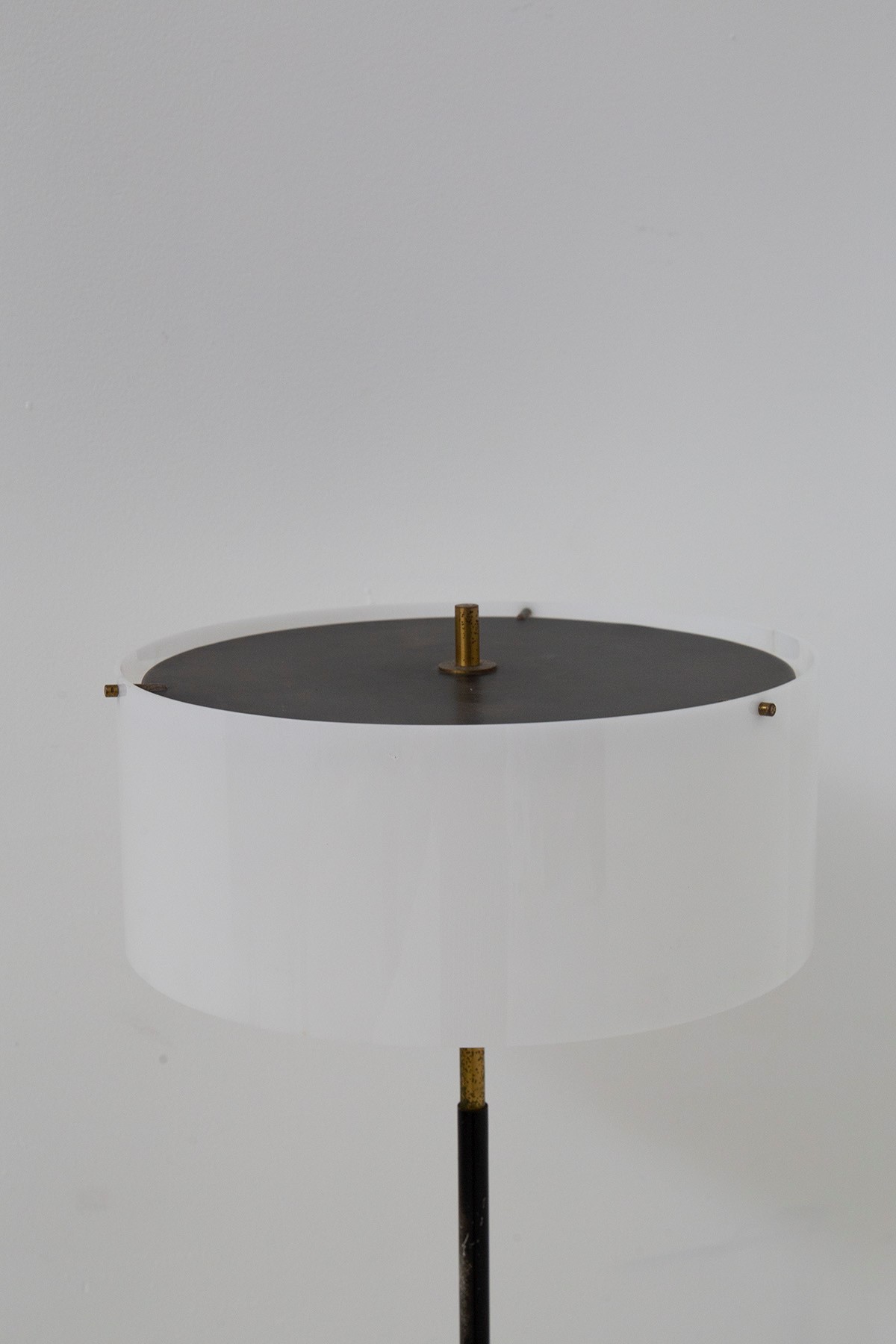 Lampada da terra Stilux, con etichetta