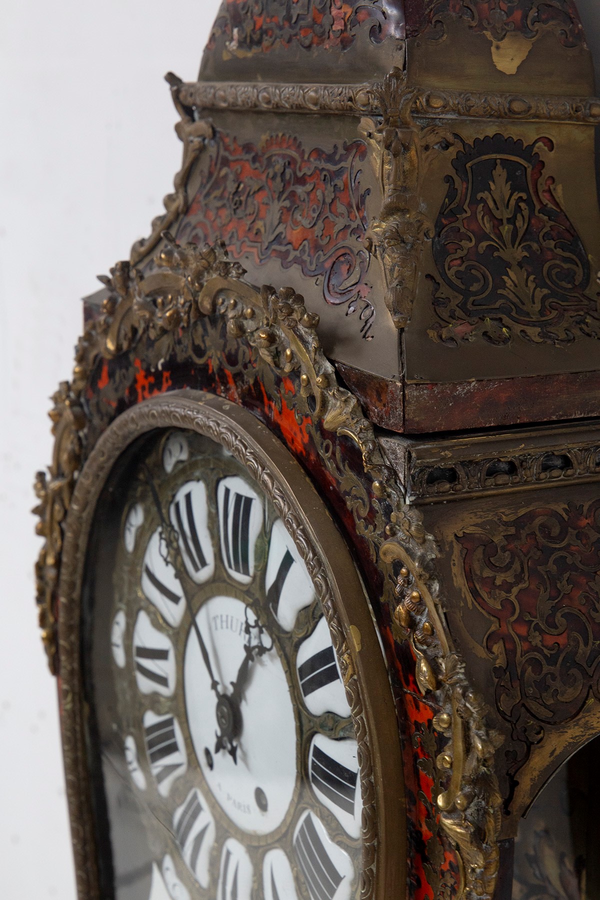 Manifattura Francese - Orologio Boulle con Mensola