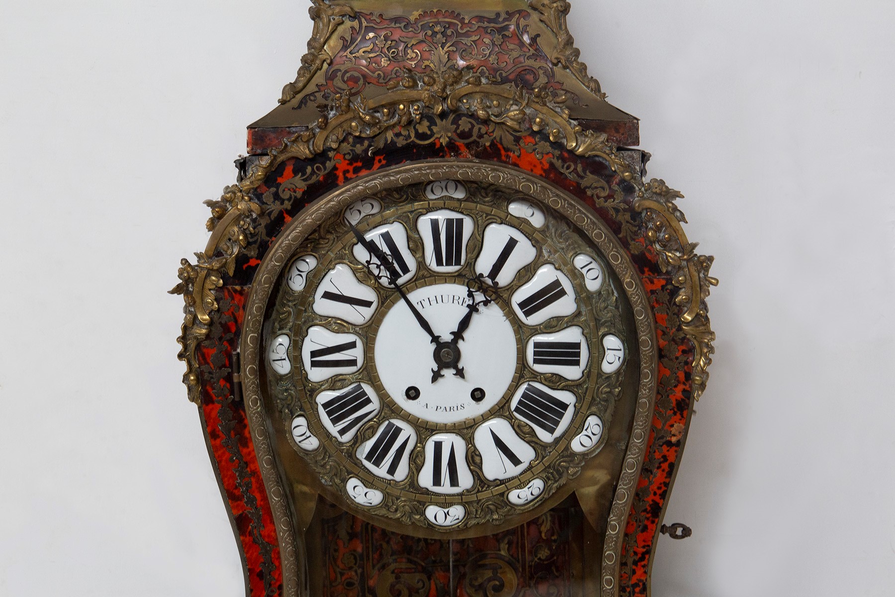 Manifattura Francese - Orologio Boulle con Mensola