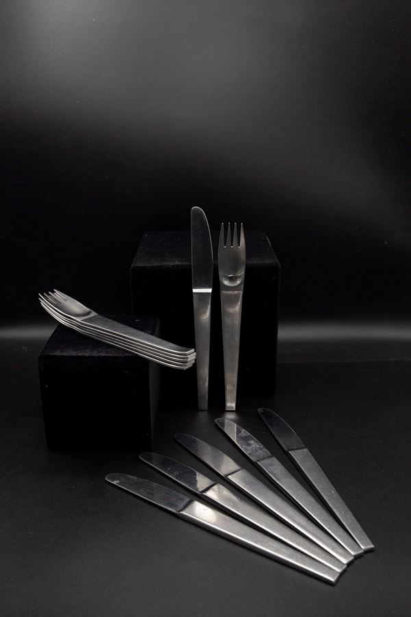Carl  Aub&#246;ck - Carl Auböck cutlery set for Morinox Amboss