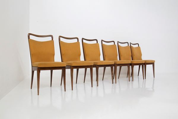 Gio Ponti - Set of chairs for Isa Bergamo