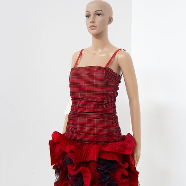 Angela Gavioli - Short Sculpture Dress by Angela Gavioli for Luciano Pavarotti