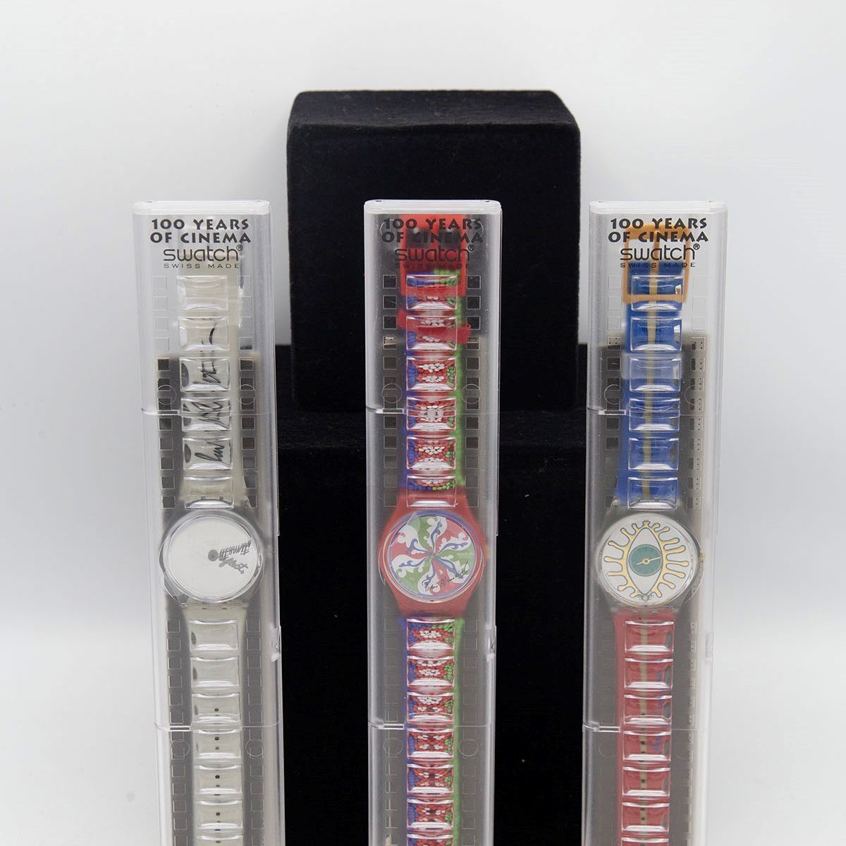 Swatch : Set di 3 Swatch per i 100 anni del cinema  - Asta FASHION & COLLECTING - LTWID Auction House