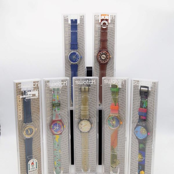 Swatch - Set di 7 Swatch Musicall