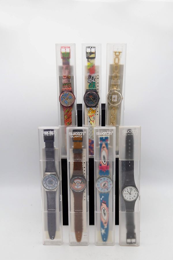 Swatch - Set of 7 classic Swatch