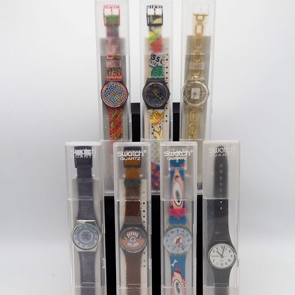 Swatch - Set of 7 classic Swatch