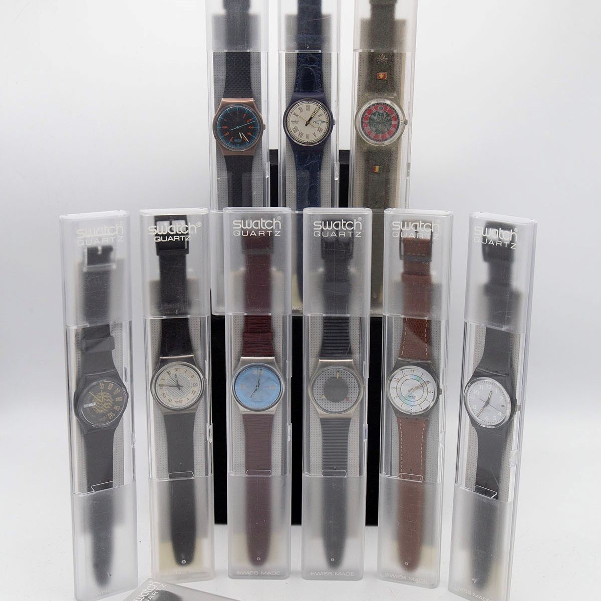 Swatch : Set di 10 Swatch classici  - Asta FASHION & COLLECTING - LTWID Auction House