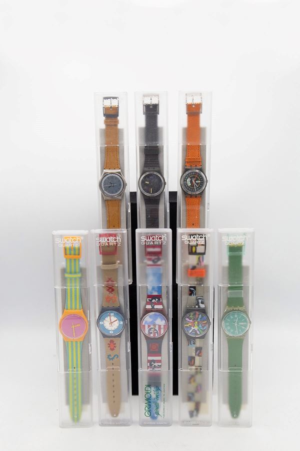 Swatch - Set of 8 classic Swatch