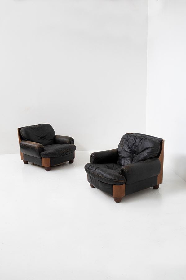 Manifattura Italiana - Pair of armchairs