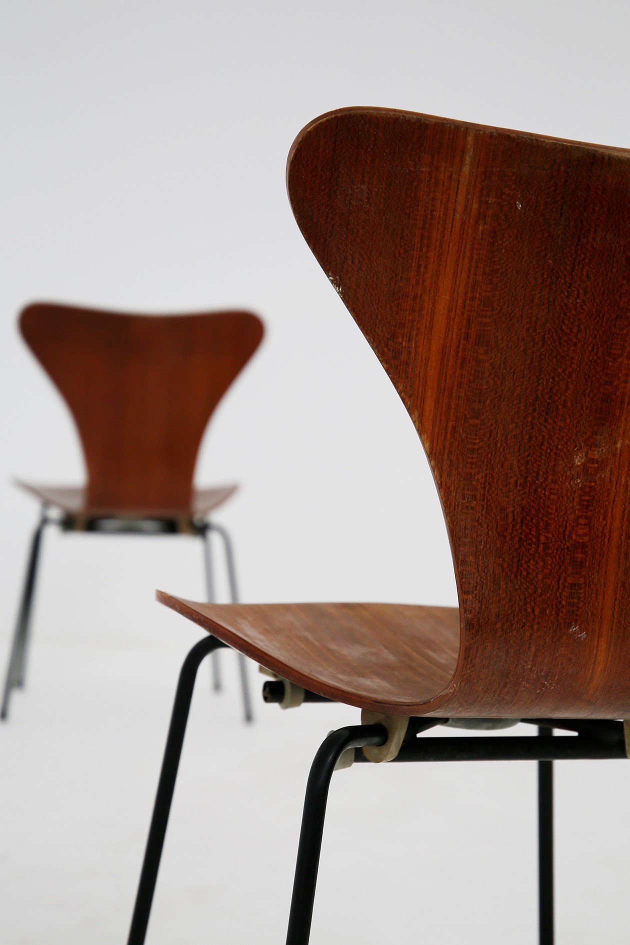 Arne Jacobsen - Set Sei Sedie Mod. Butterfly