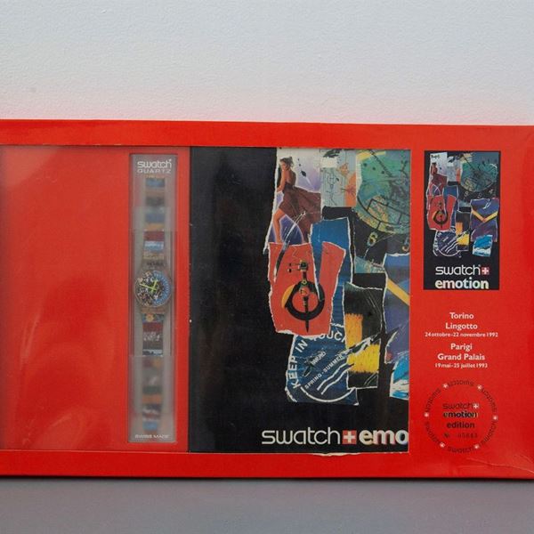 Swatch - SWATCH EMOTION GZ126 CONFEZIONE CON LIBRO 1992