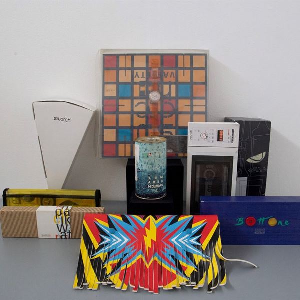 Swatch - Set of 8 Swatch collectibles