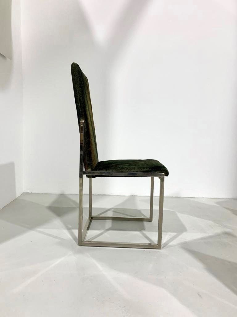 TURRI. Quattro sedie in tessuto Missoni