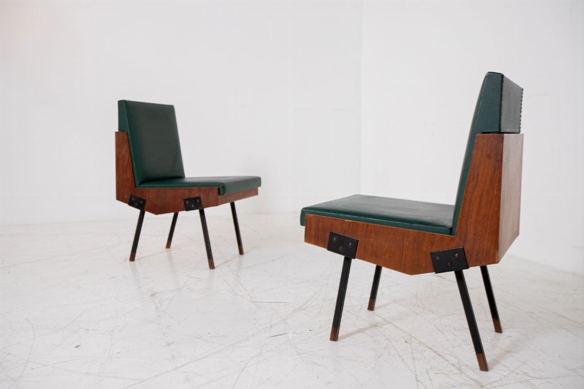 Green Armchairs, 1960s