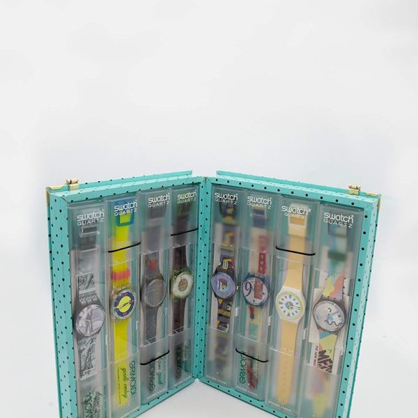 Swatch - Set di 8 Swatch in confezione Grimondi