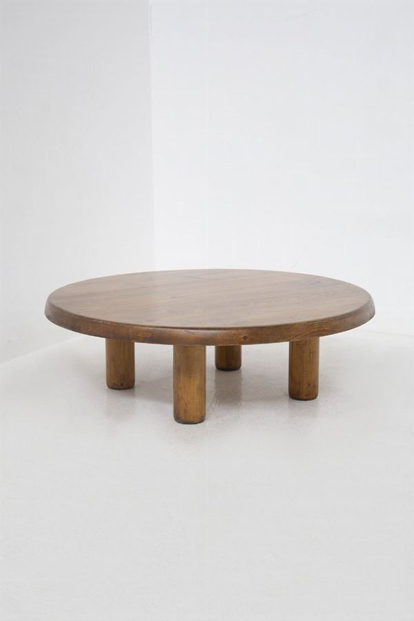 Charlotte Perriand Vintage Coffee Table in Wood