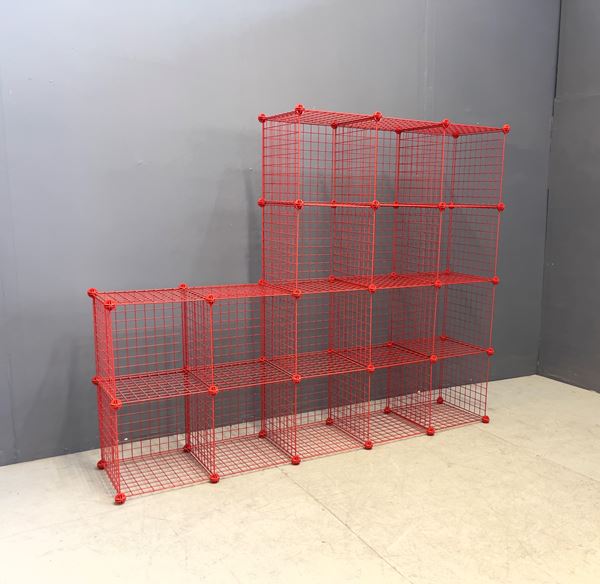 Manifattura Italiana - Red Modular bookcase