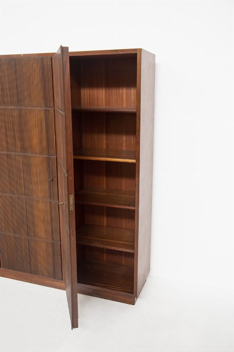 Osvaldo Borsani Living Room Cabinet Or Closed Bookcase