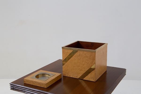 Manifattura Italiana - Decorative box with ashtray