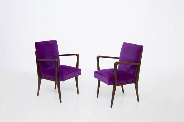 Armchairs by Fratelli Consonni