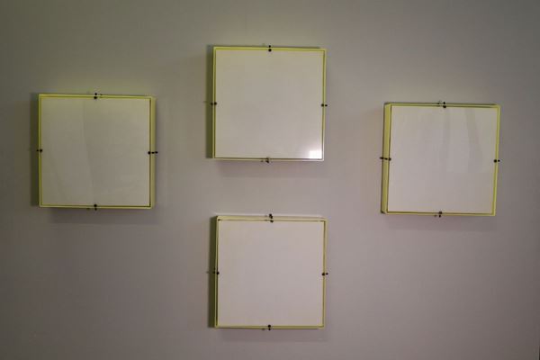 Angelo Lelii - ArredoLuce wall lights, label