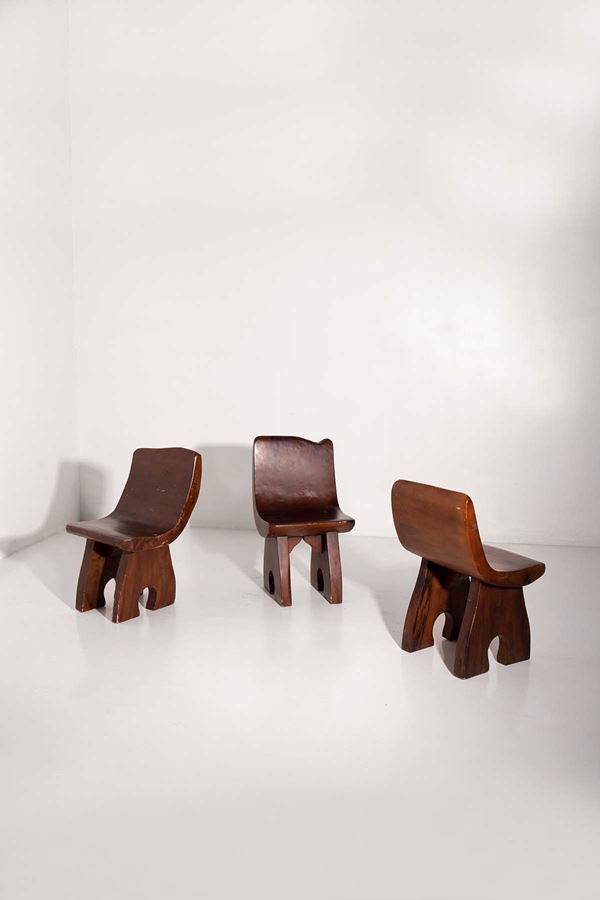 Jos&#232;  Zanine Caldas - Three Chairs (attr.)