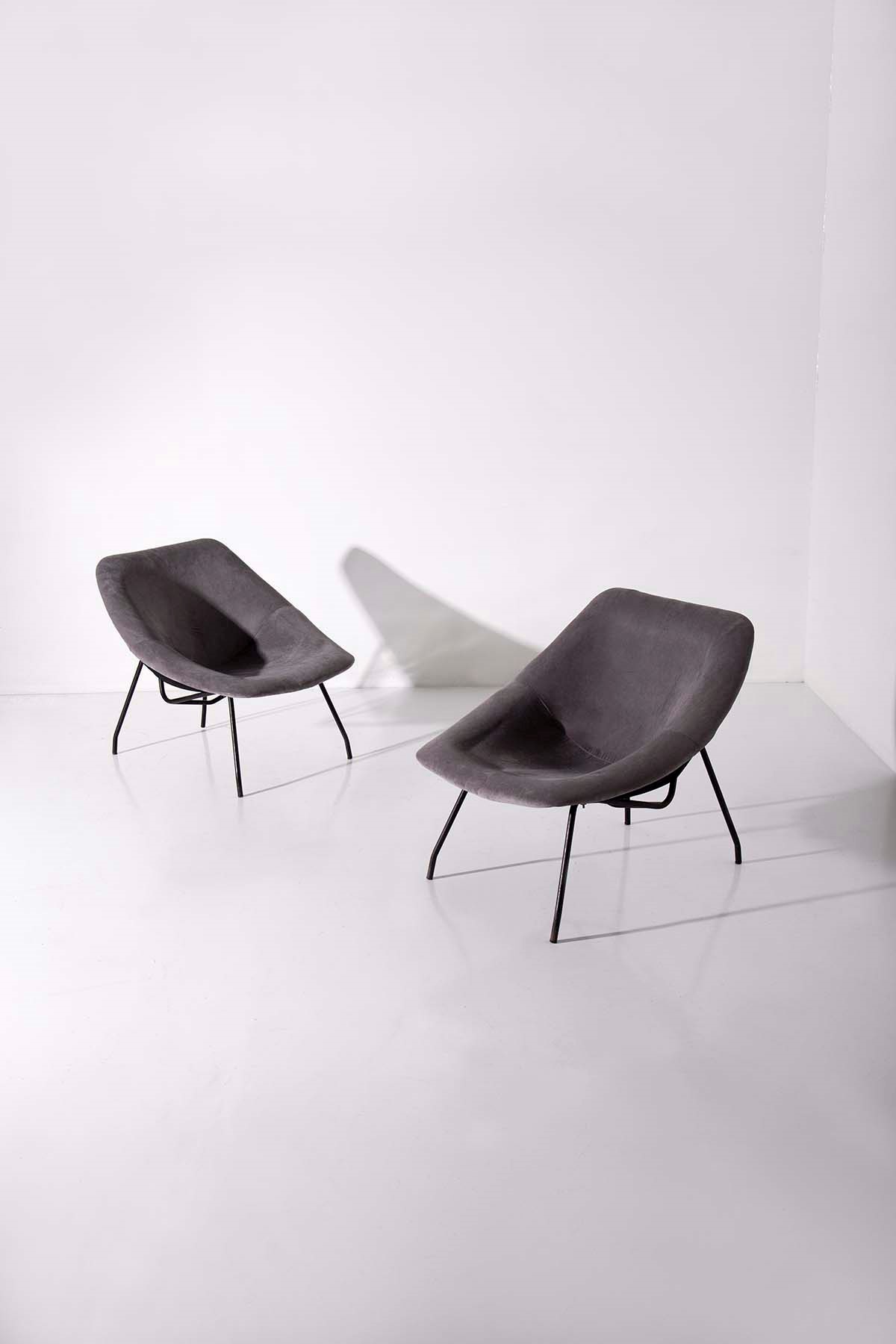 Augusto Bozzi : Poltrone (attr.)  - Asta Top Design - LTWID Auction House