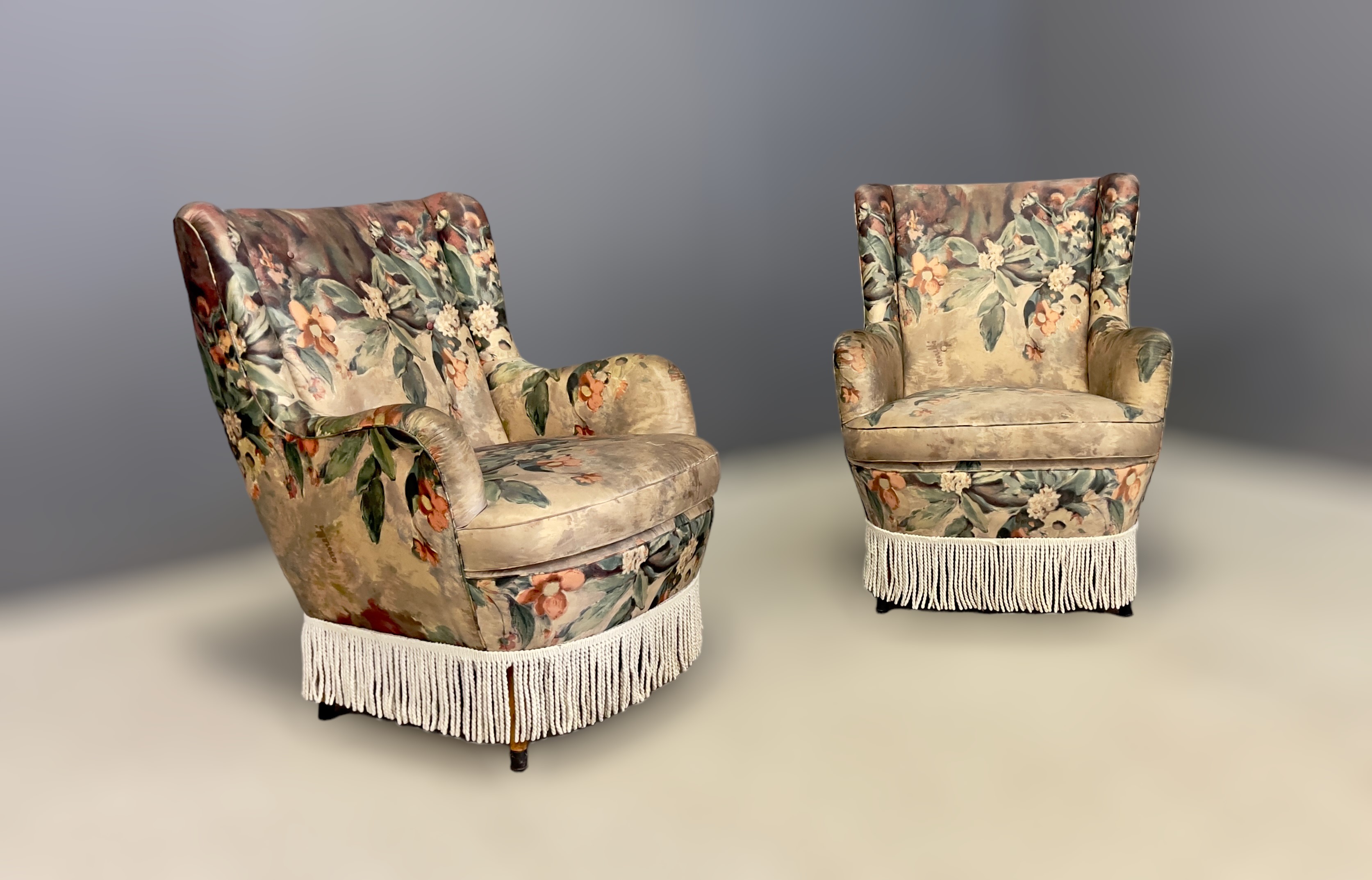 Manifattura Italiana : Pair Armchairs  - Auction Summer Bid Chance - LTWID Auction House