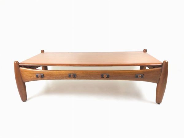 Sergio Rodrigues - Coffee table Sherif, label present