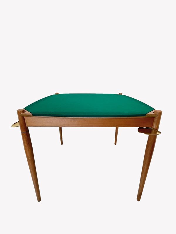 Gio Ponti - Tavolo da gioco Club, etichetta