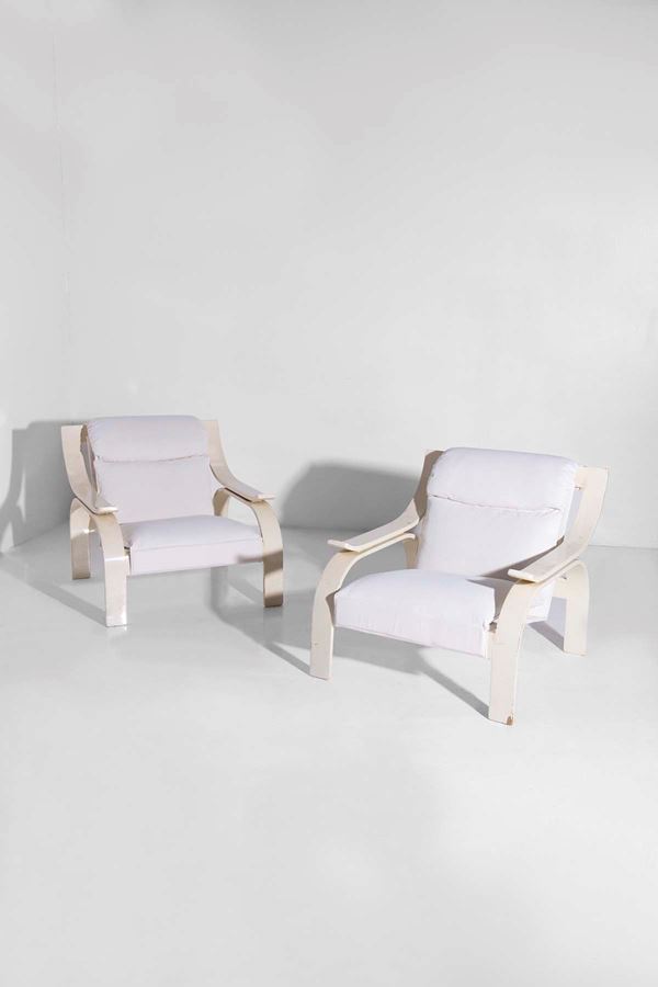 Marco Zanuso - Poltrone Woodline