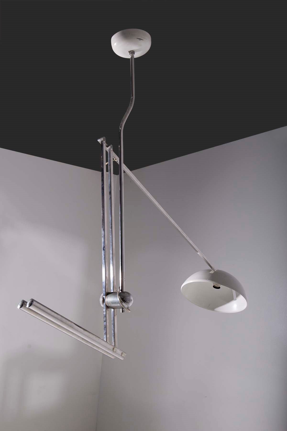 Goffredo Reggiani : Adjustable Pendant Chandelier  - Auction Top Design - LTWID Auction House