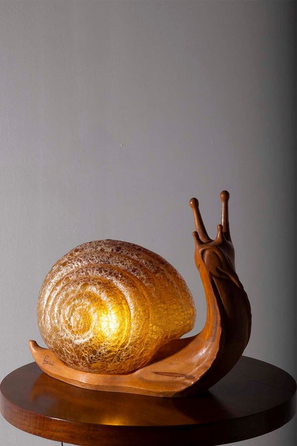 Marzio Cecchi - Table Lamp, signed