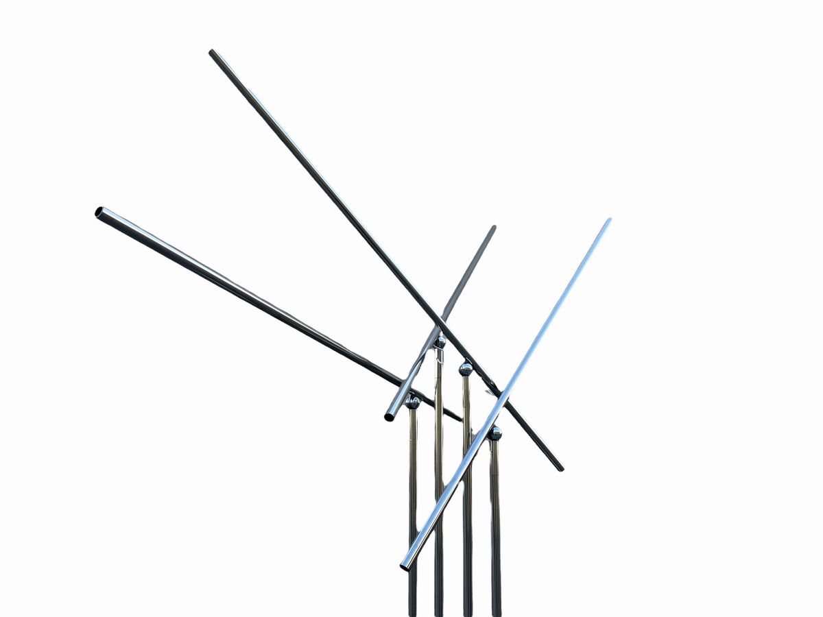 Sergio Moscheni For Selenova Rare Giraffa Floorlamp,