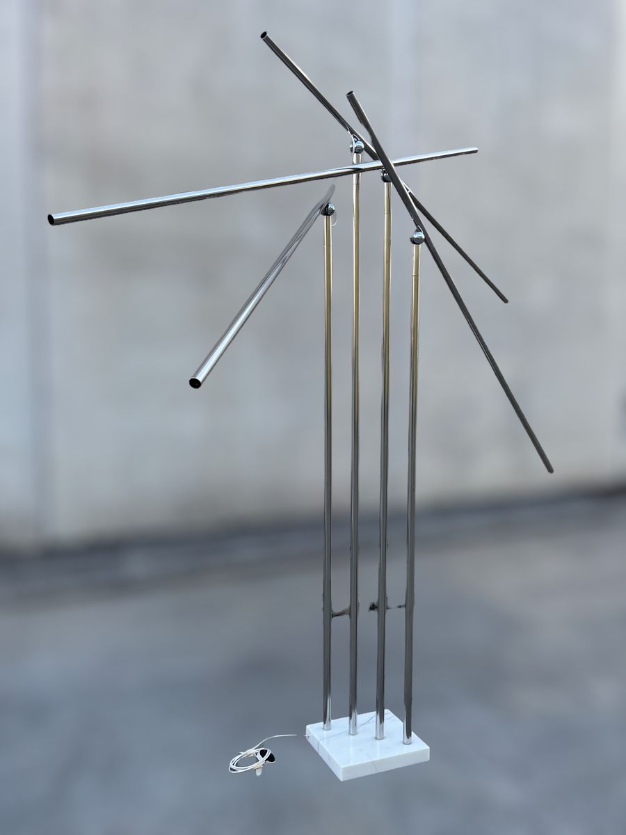 Sergio Moscheni For Selenova Rare Giraffa Floorlamp,
