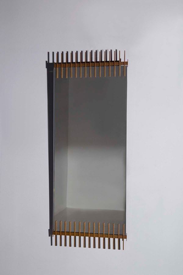 Ettore Sottsass - Brass Mirror
