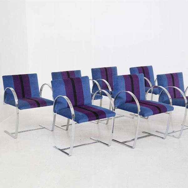 Ludwig Mies Van der Rohe - Six chairs