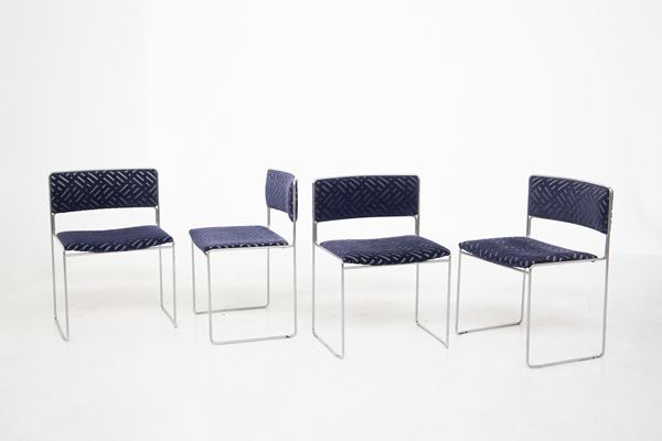 Fabricius Preben,Jorgen Kastholm - Preben Fabricius and Jørgen Kastholm for Kill International Four chairs, 1960s