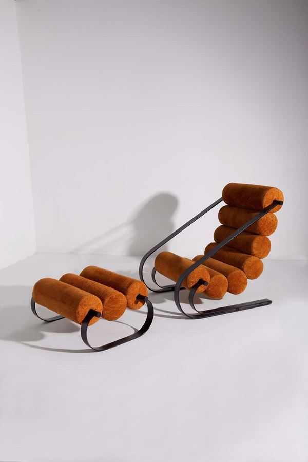 Marzio Cecchi - Poltrona e pouf