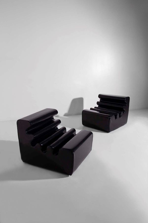 Beckmann Liisi - Coppia di poltrone nere