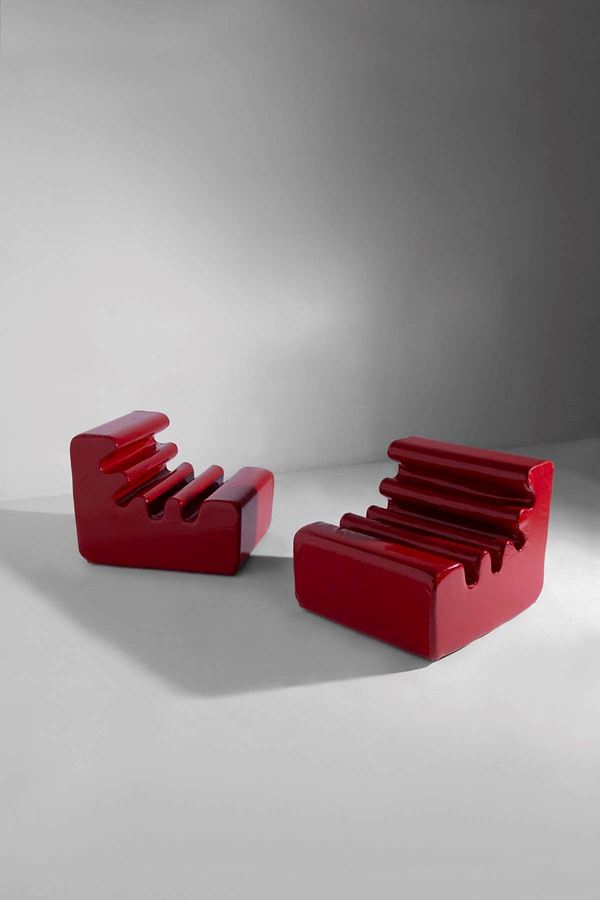 Beckmann Liisi - Armchairs red