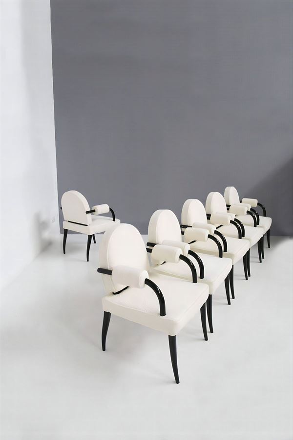 Ren&#232;  Drouet - Six chairs, published