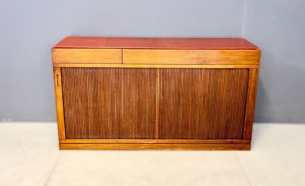 ANGELO MANGIAROTTI (Attr.) Walnut sideboard