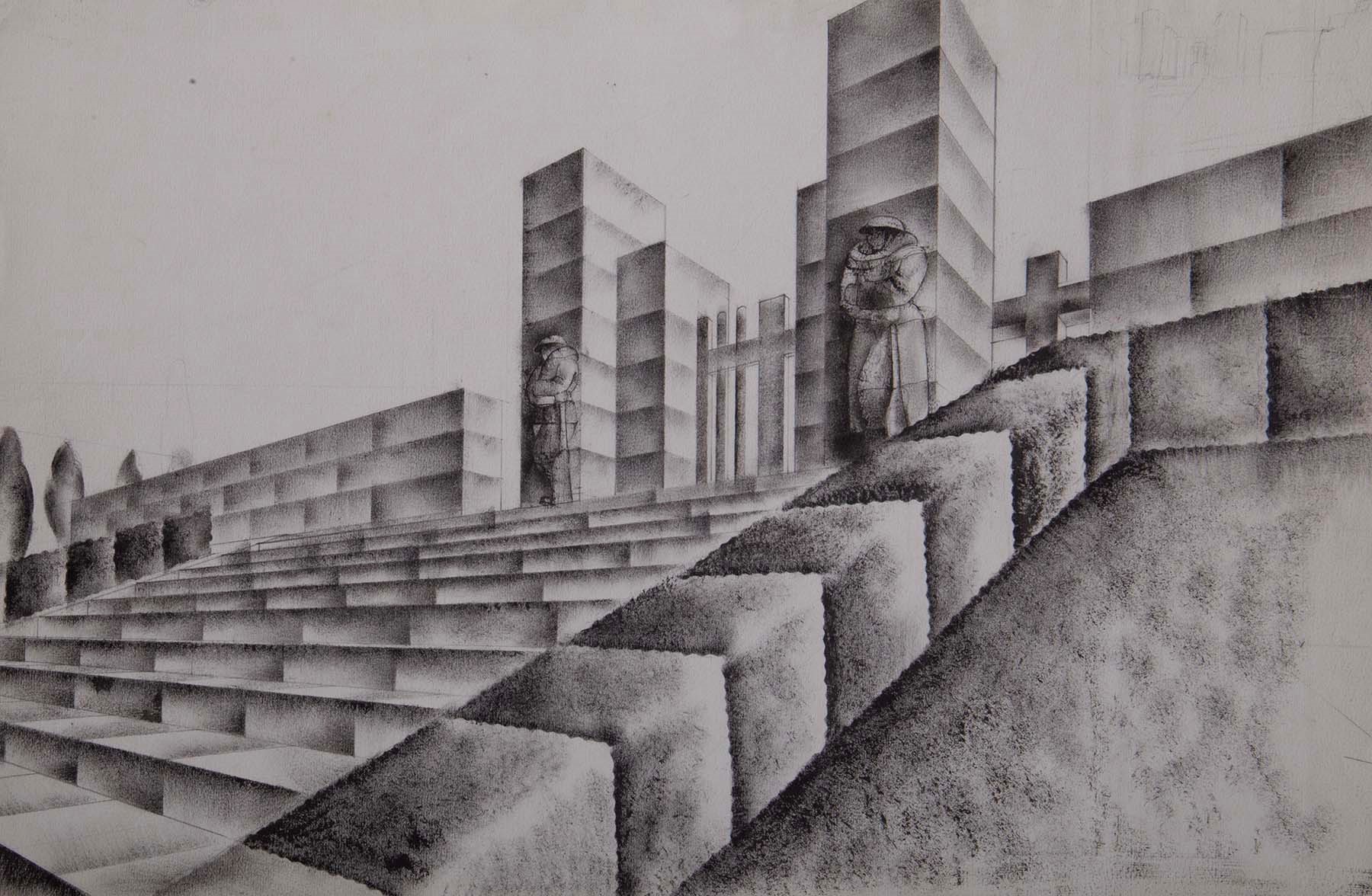 Futurist Drawing  - Auction Top Design - LTWID Auction House