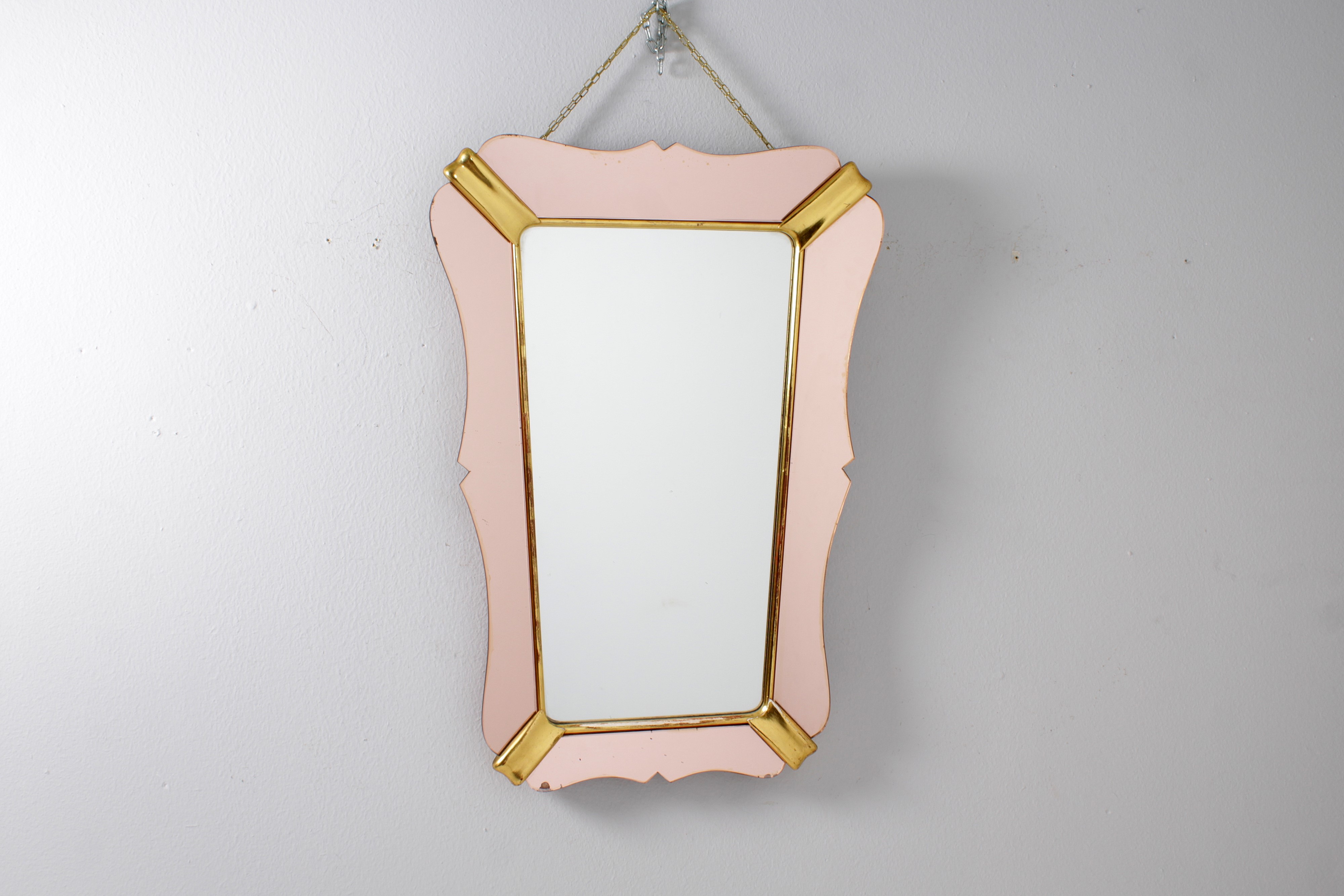 Fontana Arte : Rare Mirror (Attr)  - Auction Top Design - LTWID Auction House