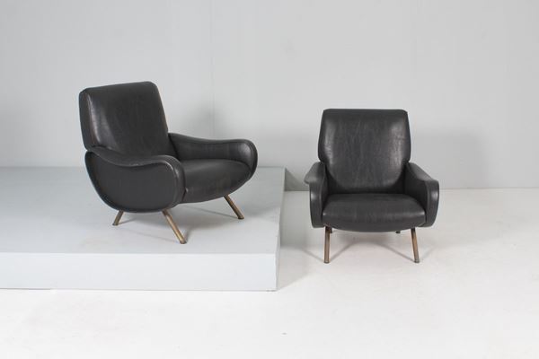 Marco Zanuso - Armchair for Arflex, label