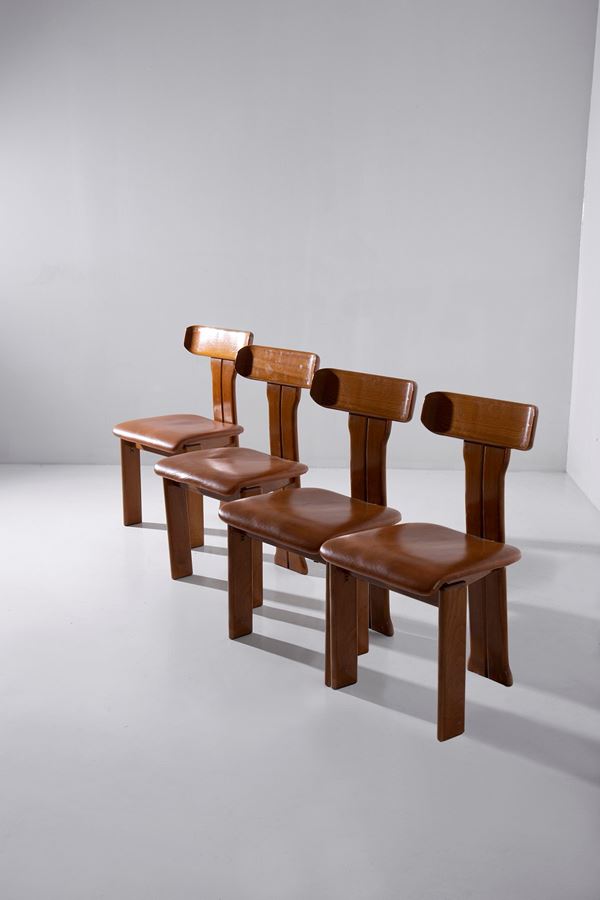 Mario Marenco - Set of four chairs