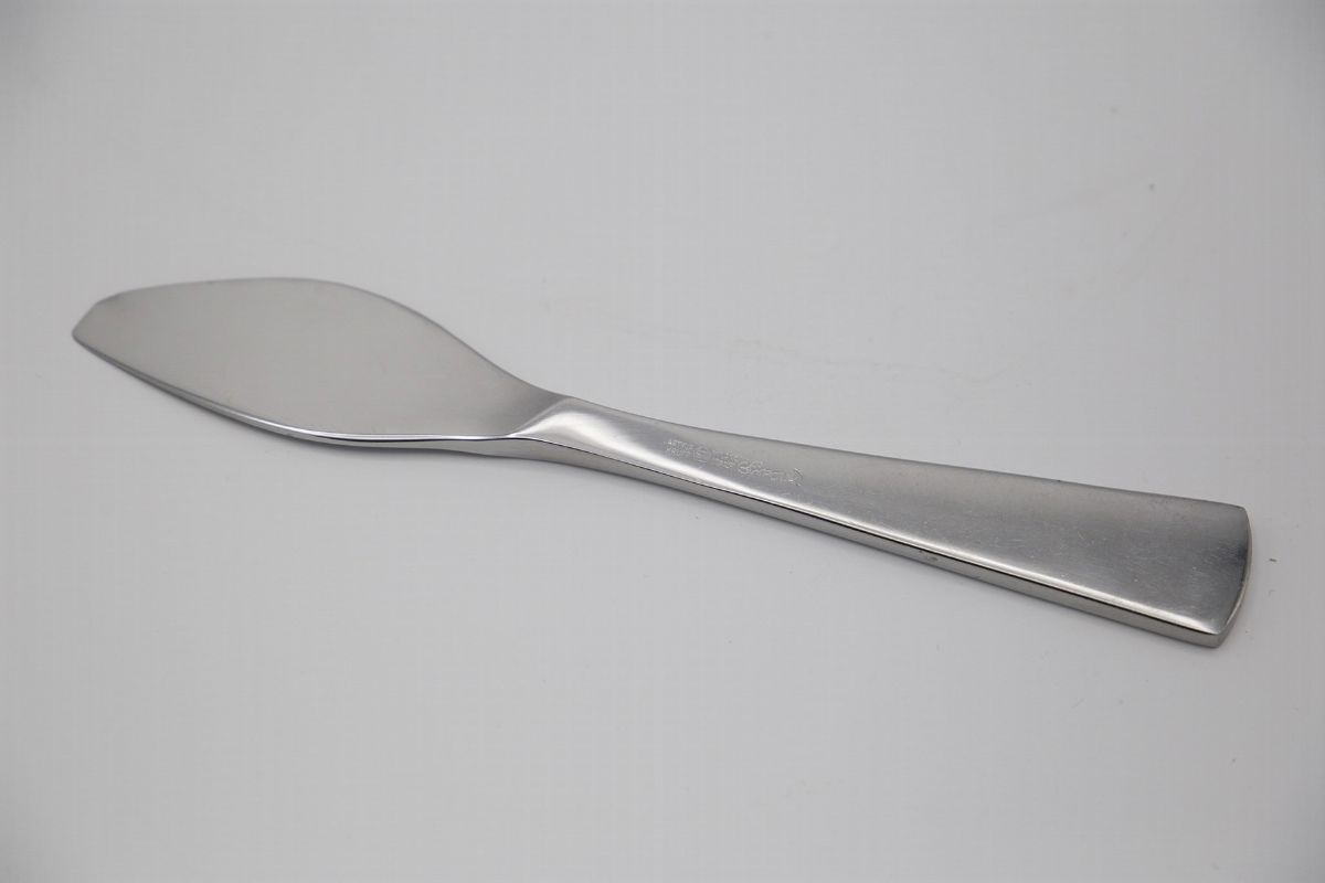 Gio Ponti Vintage Set Of 12 Chromed Steel Tableware