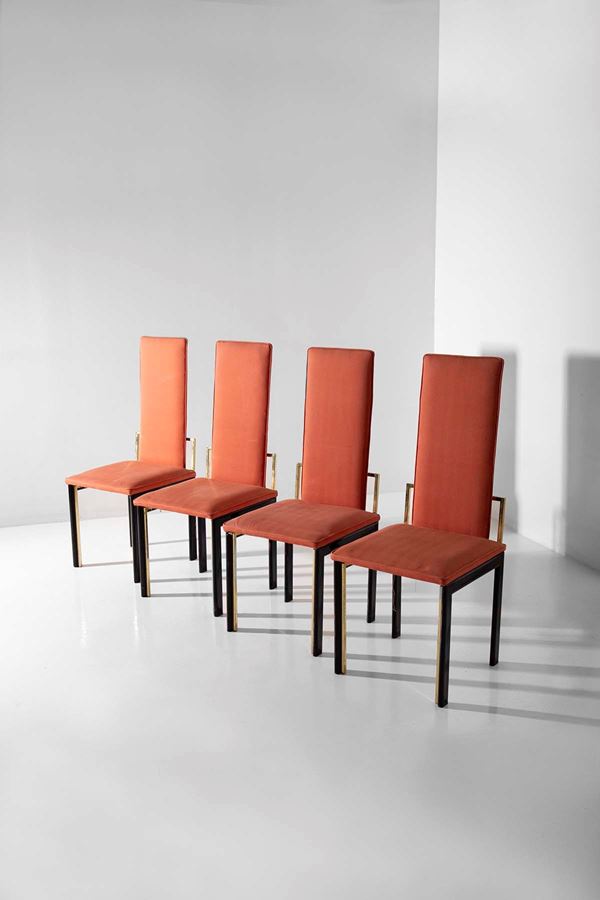 Four Italian chairs