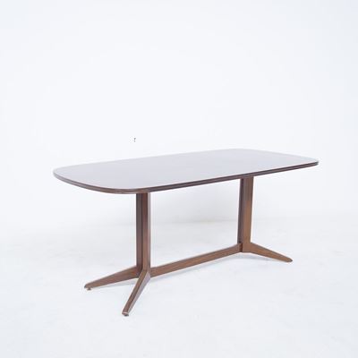 Vintage Table in Wood Att. To Franco Albini For Poggi